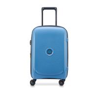 Delsey - Belmont Plus Cabine Extensible - Valise à roulettes Bleu Zinc - S - 55 cm