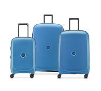 DELSEY PARIS - BELMONT PLUS - Set de 3 valises rigides 55cm/ 70,5cm/ 82,5cm - Bleu zinc Bleu