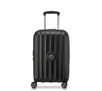 Delsey Paris Carrousel 2 4 roulettes Trolley de cabine 55 cm avec soufflet d'extension noir