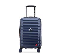 Valise cabine extensible Delsey 4DR Bleu 44 L