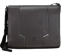 Delsey Haussmann sac à bandoulière en cuir 36 cm compartiment pour ordinateur portable