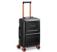 DELSEY Jeep - JH002B - Valise Cabine Rigide 55 cm x 35 cm x 23 cm - 35 L - Noir