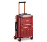DELSEY Jeep - JH002B - Valise Cabine Rigide 55 cm x 35 cm x 23 cm - 35 L - Piment