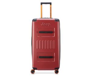 Delsey - Jeep Soute Trunk Extensible - Valise à roulettes Chili Pepper - XL - 80 cm