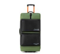 Jeep Js006B 82 Sac de voyage à roulettes vert/noir, 42 x 82 x 34cm