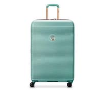 DELSEY Paris - Freestyle - Valise soute Rigide 76 cm x 50 cm x 32 cm - roulettes silencieuses - Coque légère et Solide - 104 L - XL - Amande