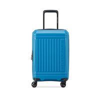 Delsey - Lutece SE Cabine Extensible - Valise à roulettes Bleu Paon - S - 55 cm