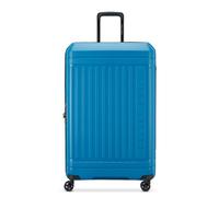 Delsey Valise trolley Lutece SE 79 cm soufflet d'extension 4 roulettes Bleu