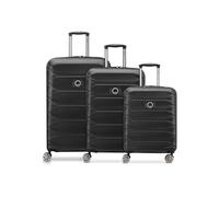 Delsey Meteor Parent, Noir , Kofferset + (3-teilig), Bagage rigide