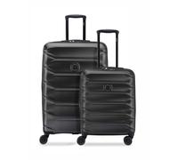 Delsey Paris Meteor 4 roues Set de valises 2 pièces avec soufflet d'extension noir