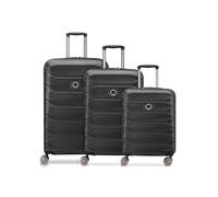 Delsey Paris Meteor 4 roues Set de valises 3 pièces avec soufflet d'extension gris