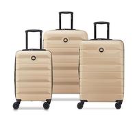 Delsey Paris Air Armour 4 roues Set de valises 3 pièces '"avec soufflet d''extension"' beige