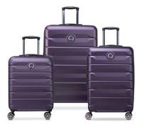DELSEY PARIS - AIR ARMOUR - Set de 3 valises rigides 57cm/ 68cm/ 77cm - Violet foncé Violet foncé G