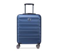 DELSEY PARIS - AIR ARMOUR - Valise cabine rigide 55 cm x 40 cm x 20 cm - 33 L - S - Bleu nuit