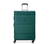 DELSEY Paris - Airship 2.0 - Valise soute - 76x50x32 cm - Vert | Grande taille, Coque solide & légère, Garantie 2 ans, Serrure TSA, 4 Doubles roues
