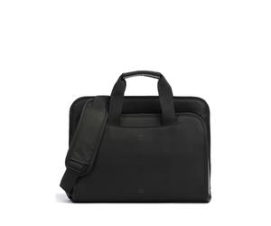 Delsey Paris Arche Porte-document noir, polyester recyclé, unisexe