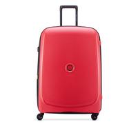 Delsey Valise Belmont Plus 76 cm coque rigide en polypropylène recyclé 4 roulettes 102 L Rouge