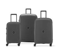 DELSEY PARIS - BELMONT PLUS - Set de 3 valises rigides 55cm/ 70,5cm/ 82,5cm - Noir