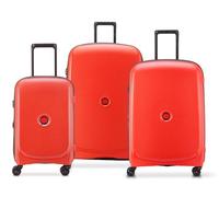 DELSEY PARIS - Belmont Plus - Set de 3 valises rigides 55cm/ 70,5cm/ 82,5cm - Rouge Pale