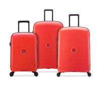 DELSEY PARIS - BELMONT PLUS - Set de 3 valises rigides 70,5cm/ 82,5cm - Rouge pale