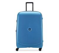 DELSEY Paris - Belmont Plus - Valise Grande Taille Rigide Extensible - 76x52x34 cm - 110 litres - L - Bleu Zinc