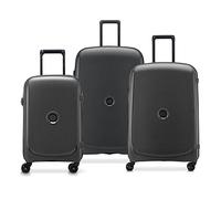 Delsey Paris Belmont Plus 4 roulettes Trolley L 76 cm avec soufflet d'extension schwarz (TAS012239)