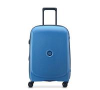 DELSEY Paris - Belmont Plus - Valise soute Rigide Matière Recyclée et Recyclable 70x47x31 cm - 80 L - L - Bleu Zinc