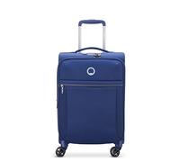 DELSEY PARIS - BROCHANT 2.0 - Valise Cabine Souple Extensible - 55x35x28 cm - 40 litres - S - Bleu