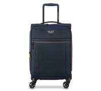 Delsey Paris Brochant 3 4 roulettes Trolley de cabine 55 cm avec soufflet d'extension bleu