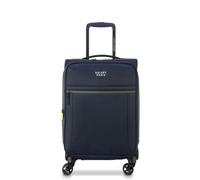 Delsey Paris Trolley de cabine Brochant 3 55 cm 4 roulettes avec soufflet d'extension bleu