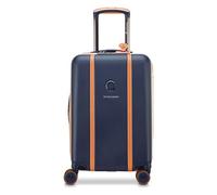 Delsey Paris Cadence 4 roulettes Trolley de cabine 55 cm avec soufflet d'extension bleu