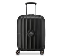Delsey Paris Carrousel 2 4 roues Valise cabine 55 cm avec soufflet d'extension noir