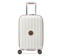 Delsey Paris Carrousel 2 4 roulettes Trolley de cabine 55 cm avec soufflet d'extension blanc