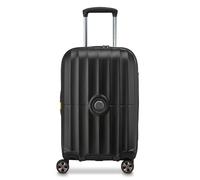 Delsey Paris Carrousel 2 4 roulettes Trolley de cabine 55 cm avec soufflet d'extension noir