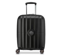 Delsey Paris Carrousel 2 4 roulettes Trolley de cabine 55 cm avec soufflet d'extension noir