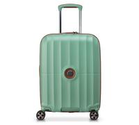 Delsey Paris Carrousel 2 4 roulettes Trolley de cabine 55 cm avec soufflet d'extension vert
