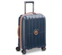 Delsey Saint Tropez Slim Line Valise 4 roues bleu, polycarbonate, 40 x 55 x 20cm