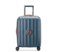 Delsey Paris Saint Tropez Slim Line Valise 4 roues gris bleu, 40 x 55 x 20cm