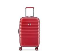 Delsey Paris Caumartin, valise à roulettes cabine à 4 doubles roulettes 55 cm rote (2078801-14)