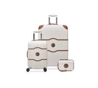 DELSEY Paris Chatelet Air 2.0 Bagage Rigide à roulettes pivotantes, Angora, 2 Piece Set (19/28), Chatelet Air 2.0 Bagage Rigide avec roulettes pivotantes