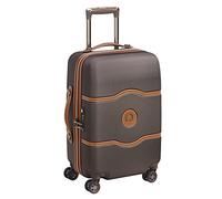 DELSEY PARIS - Chatelet AIR - Valise Cabine Rigide 55 cm x 35 cm x 25 cm cm - 37 L - S - Chocolat