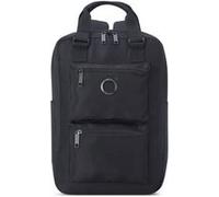 DELSEY PARIS - CITYPAK - Sac A Dos souple 41 cm x 28 cm x 12 cm - 14 L - S - Noir Noir G