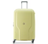 DELSEY Paris - Clavel (Matière Recyclée) - Valise soute Rigide 82 cm x 54 cm x 33 cm - 128 L - XXL - Jaune pâle