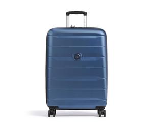 Delsey Paris Comete 4 Valise 4 roues bleu, polycarbonate, unisexe