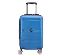 DELSEY Paris - COMETE Plus - Valise Cabine Rigide 55 cm x 35 cm x 23 cm - 35 L - S - Bleu Clair