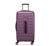 DELSEY Paris Cruise 3.0 Hardside Expandable Luggage with Spinner Wheels, Plum, Checked 26 inch Trunk