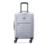 DELSEY Paris Cruise 3.0 Softside Expandable Luggage with Spinner Wheels, Platinum, Carry on 20 inch