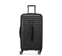 Delsey Paris Cruise 3.0 Valise rigide extensible avec roulettes pivotantes, noir, Checked 26 Inch Trunk
