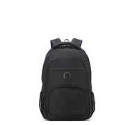 Delsey Sac à dos Element – Protection RFID, compartiment pour ordinateur portable 47 cm – Noir