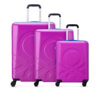 Delsey Paris x United Colors of Benetton Fabrica Ensemble de valises à 4 roulettes 3 pcs. rose